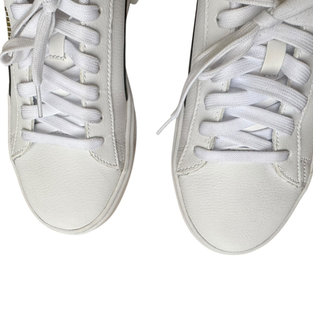 Puma Smash V3 Platform Sneaker Two Tone White & Black Women’s Size 8.5 - Picture 9 of 9